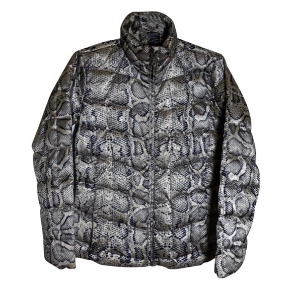 Obermeyer Jackets & Blazers - Obermeyer Down Animal Print Jacket